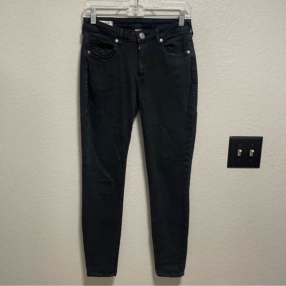 True Religion Black Jennie Curvy Skinny Jeans Size 27 - Picture 2 of 9